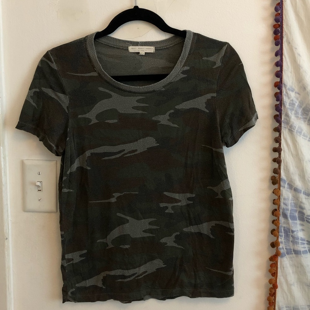 Urban Outfitters Camo T-shirt